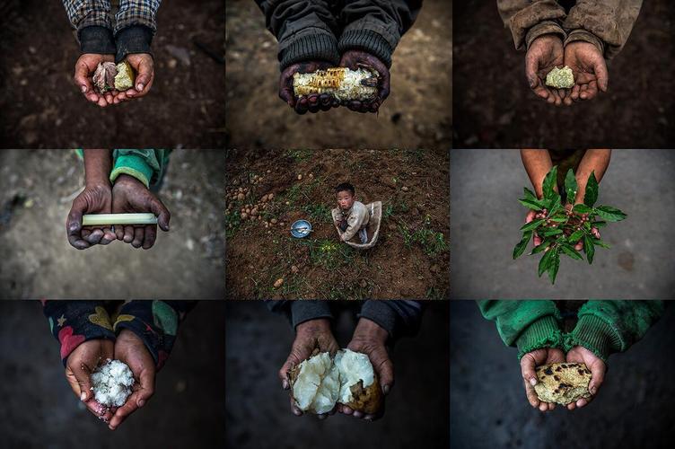贫困地区的孩子图片生活 贫困地区的孩子图片吃饭上学